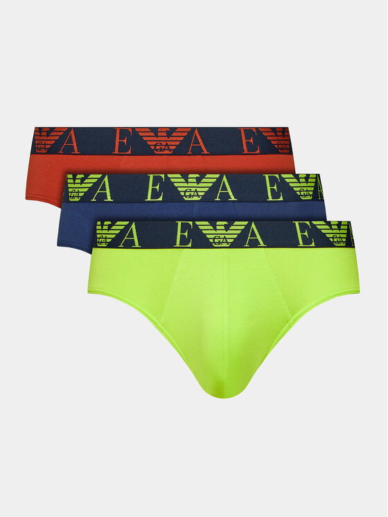 Komplet 3 par slipów Emporio Armani Underwear