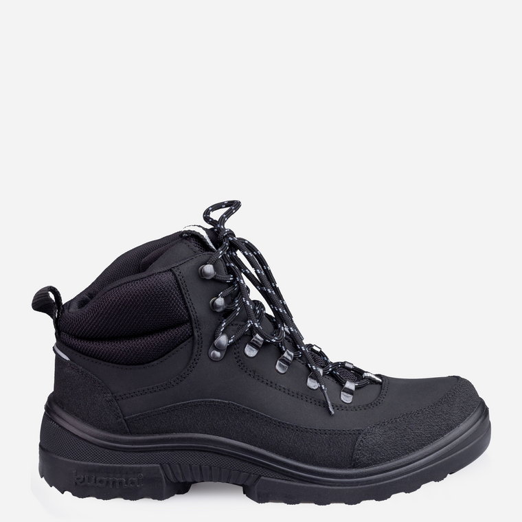 Zimowe buty trekkingowe damskie Kuoma Walker Pro High Teddy 1931-03 38 24.8 cm Czarne (6410901473386). Buty za kostkę damskie