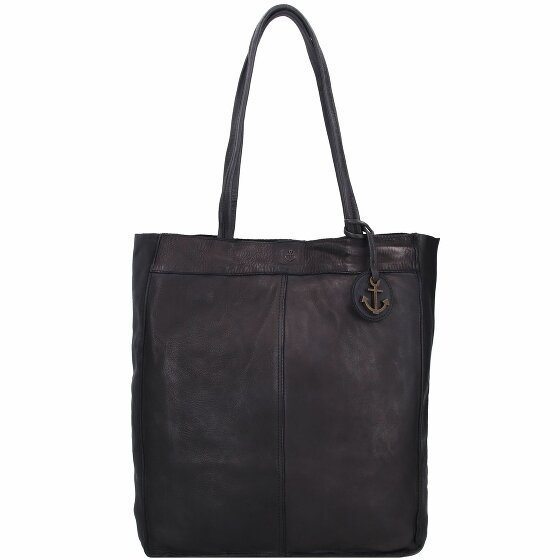 Harbour 2nd Anchor Love Elbe 1 Shopper Bag Leather 29 cm dark ash