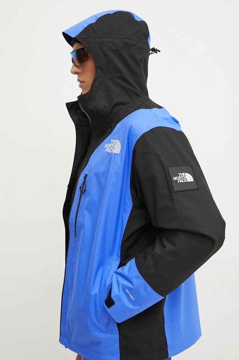 The North Face kurtka TNF x Yinka Ilori męska kolor niebieski przejściowa NF0A89GQTMI1