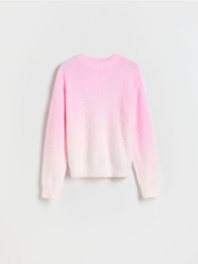 Reserved - Sweter z efektem ombre - wielobarwny