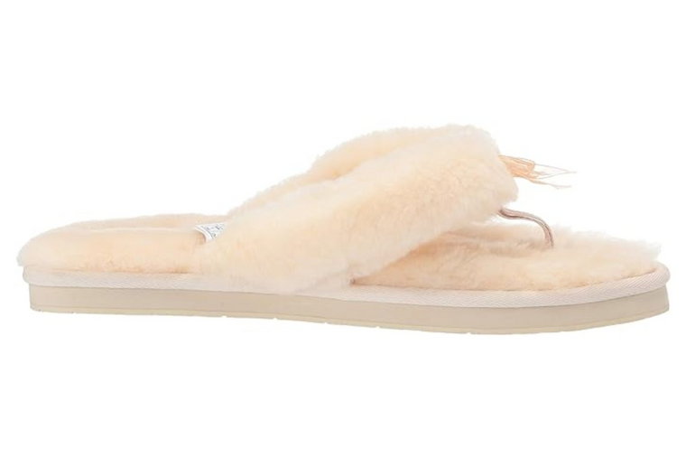 Klapki damskie UGG Fluff Flip Flop III z futerkiem japonki-37