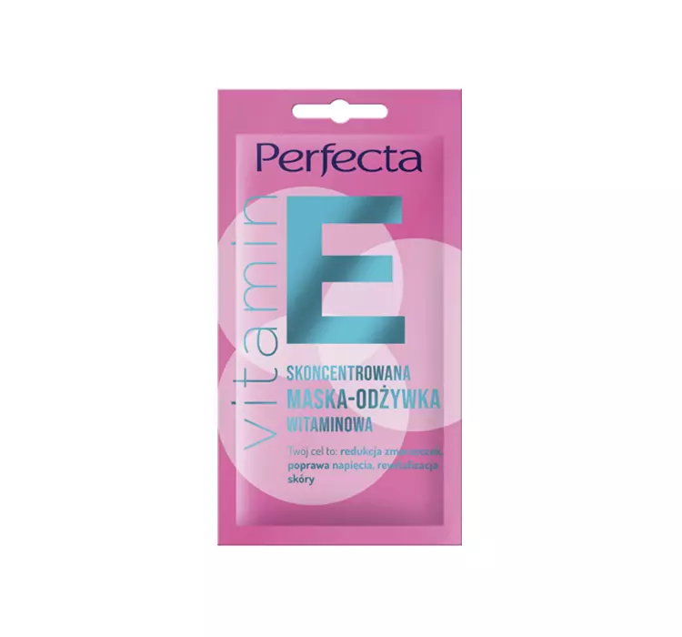 PERFECTA VITAMIN E SKONCENTROWANA MASKA-ODŻYWKA WITAMINOWA DO TWARZY 8ML