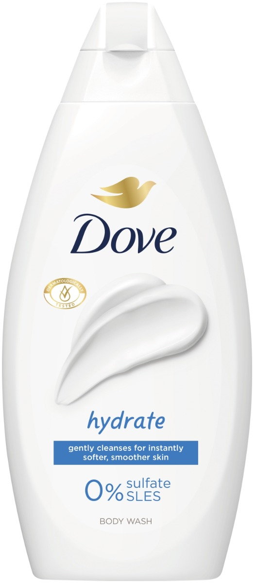 Dove Essential Care Hydrate - Żel pod prysznic 450 ml