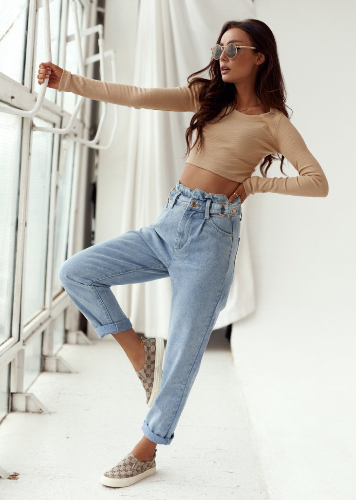 RE3070 Sky Slouchy Jeans