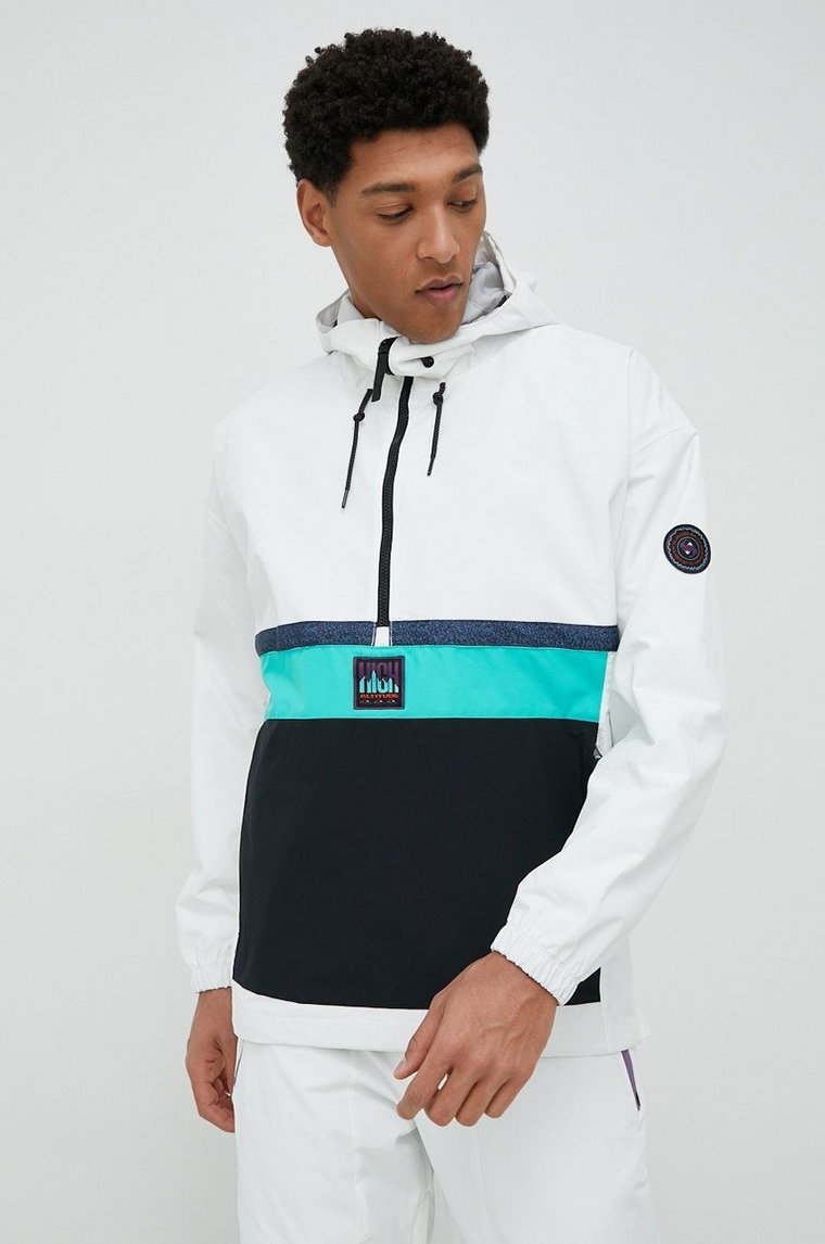 Quiksilver kurtka Steeze kolor biały