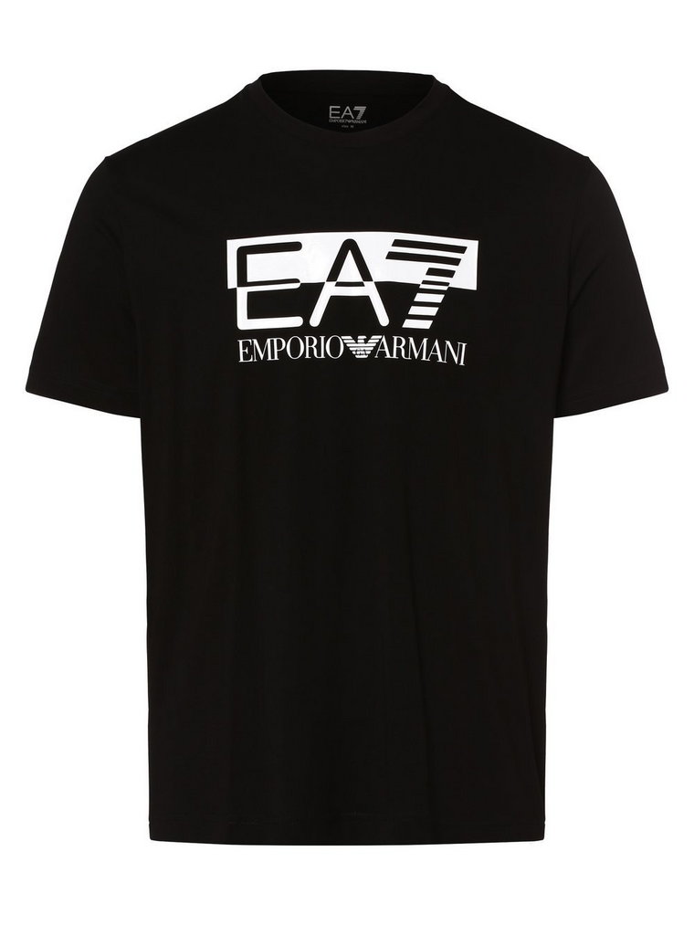 EA7 Emporio Armani - T-shirt męski, czarny