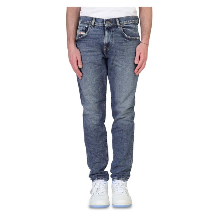 2019 D-Strukt Mid Wash Jeans Diesel