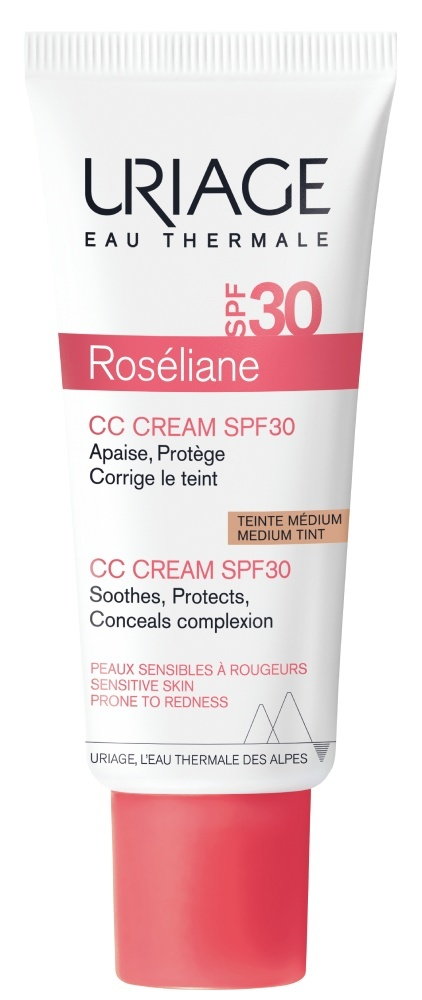 Uriage Roseliane Krem CC do cery naczynkowej SPF30