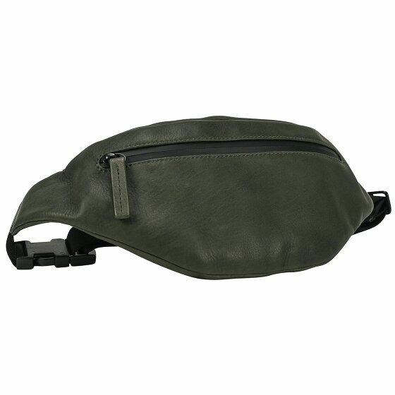 Leonhard Heyden Haga Fanny Pack Leather 27 cm oliv