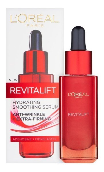 L'Oreal Paris, Revitalift, Nawilżające serum wygładzające przeciwzmarszczkowe silnie ujędrniające 40+, 30 ml