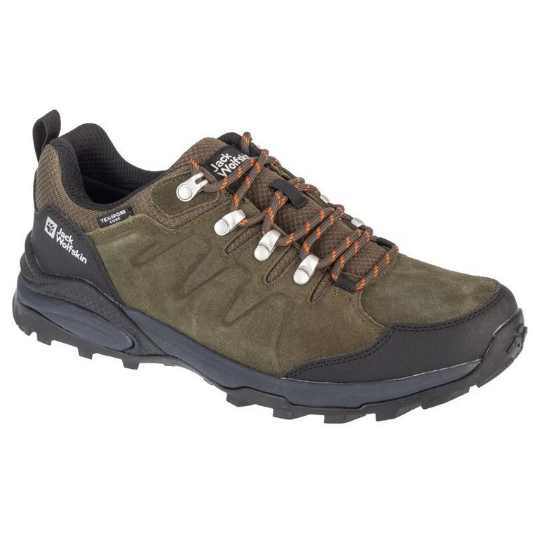 Buty Jack Wolfskin Refugio Texapore Low M 4049851-4287 zielone