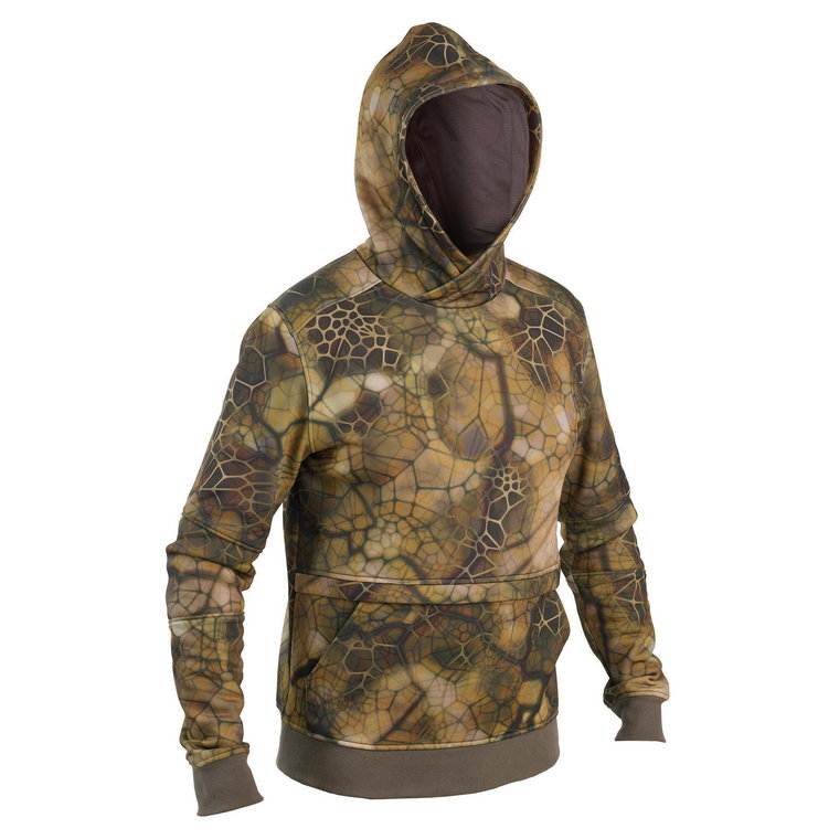 Bluza myśliwska z kapturem 500 Camo Furtiv