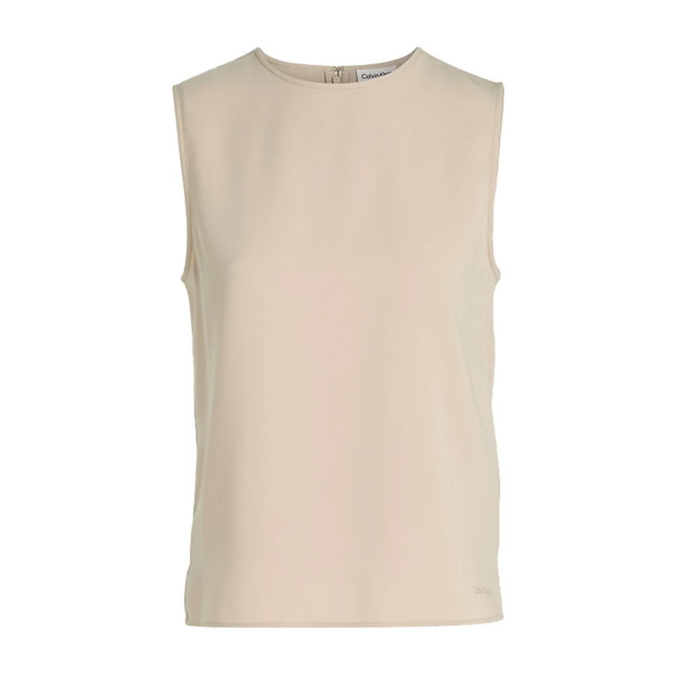 Sleeveless Tops Calvin Klein