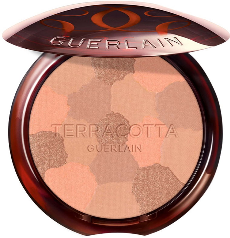 Rozświetlacze Guerlain Terracotta Light Poudre Bronzante Soleil Lger 00-Clair Ros 10 g (3346470435599). Rozświetlacze