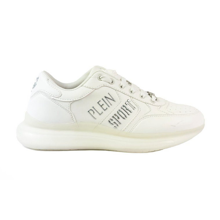 Sneakersy marki Plein Sport model SIPS1513 kolor Biały. Obuwie męski. Sezon: Cały rok