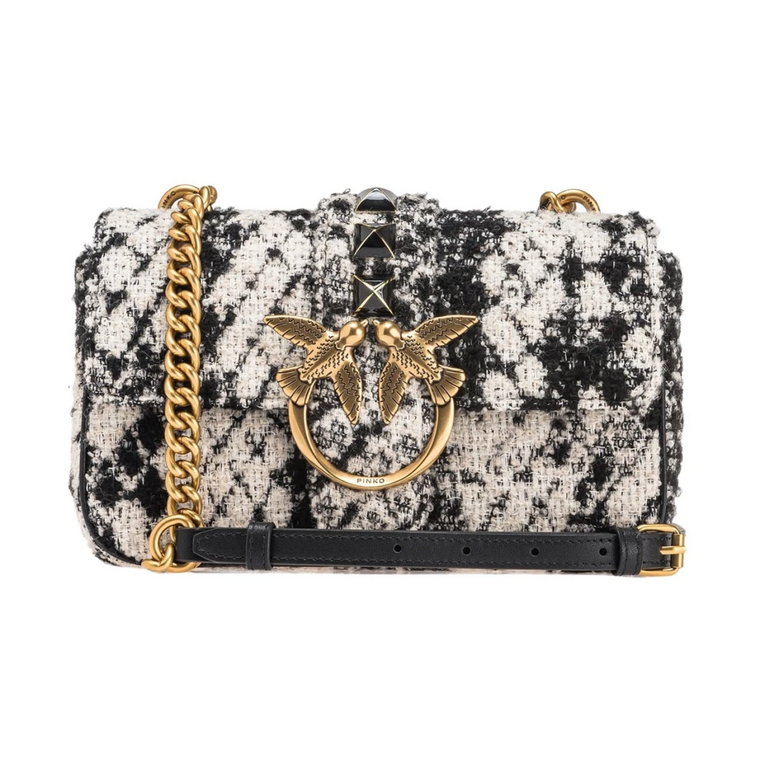 Mini Love Bag One snake jacquard Pinko