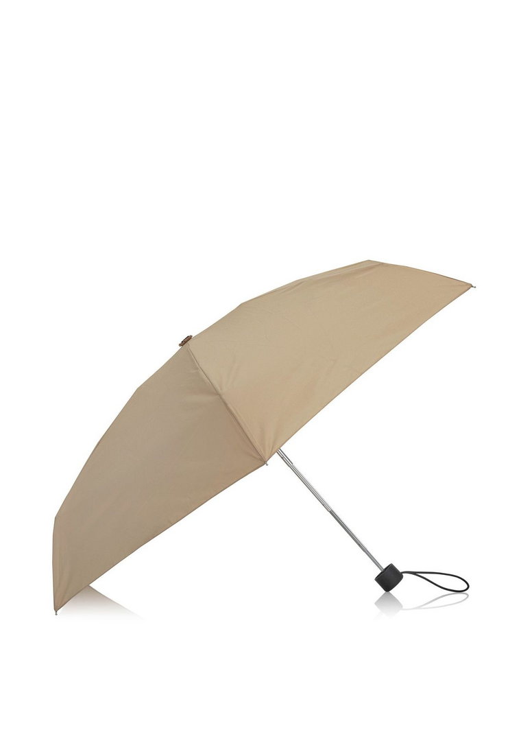 Składany mały parasol damski w kolorze złotym
