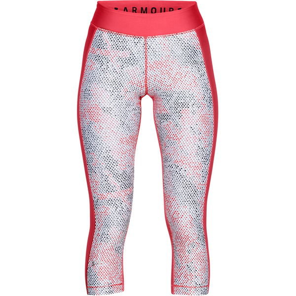 Legginsy damskie HeatGear Print Capri Under Armour