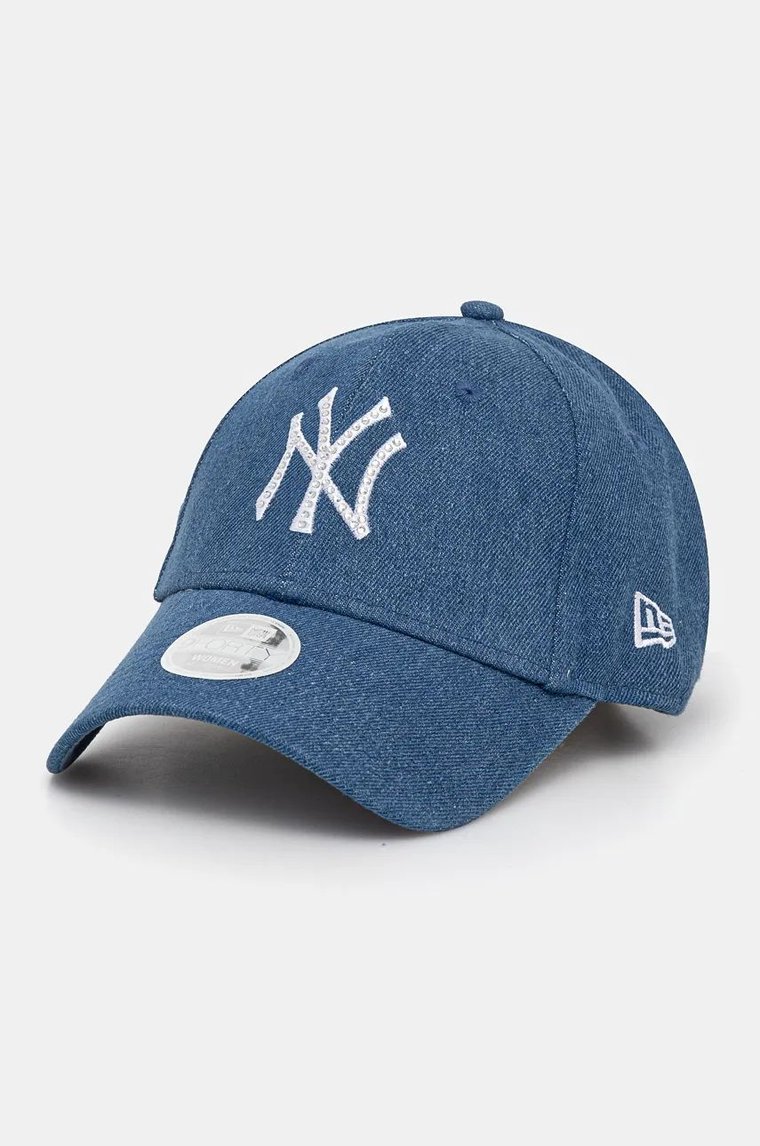 New Era czapka z daszkiem NEW YORK YANKEES kolor niebieski z aplikacją 60565483