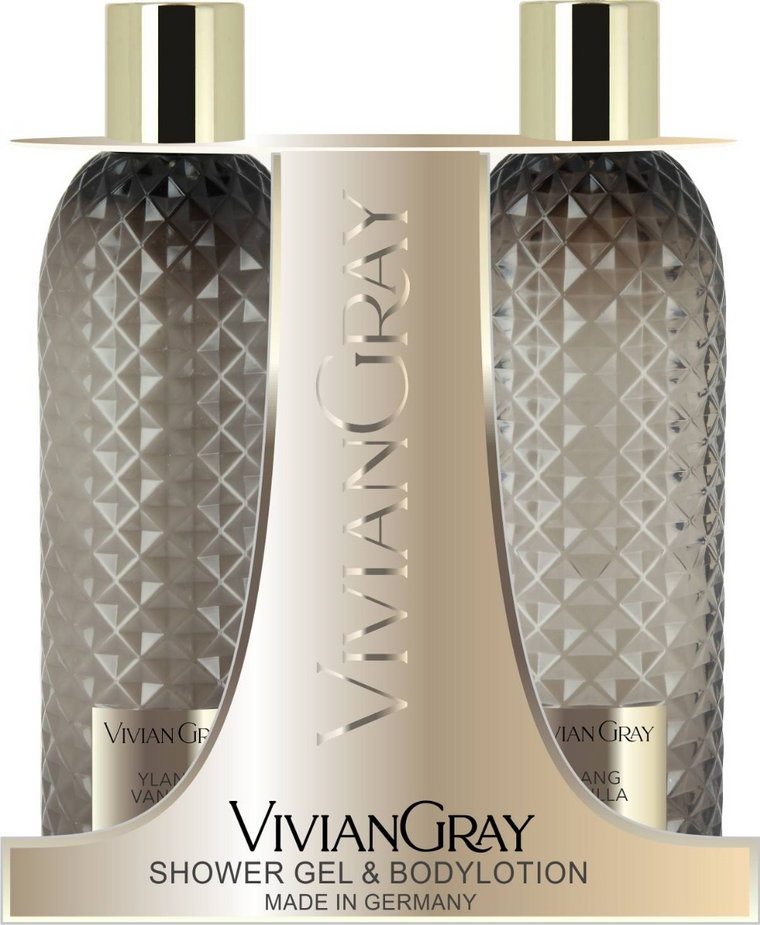 Vivian Gray Zestaw Gemstone Ylang & Vanilla Żel pod prysznic + Balsam do ciała