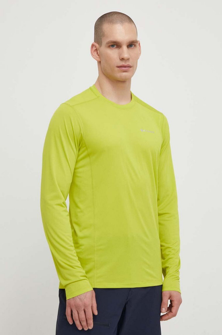 Montane longsleeve funkcyjny Dart Lite kolor zielony MDLLS15