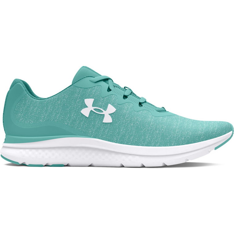 Damskie buty do biegania Under Armour UA W Charged Impulse 3 Knit - turkusowe