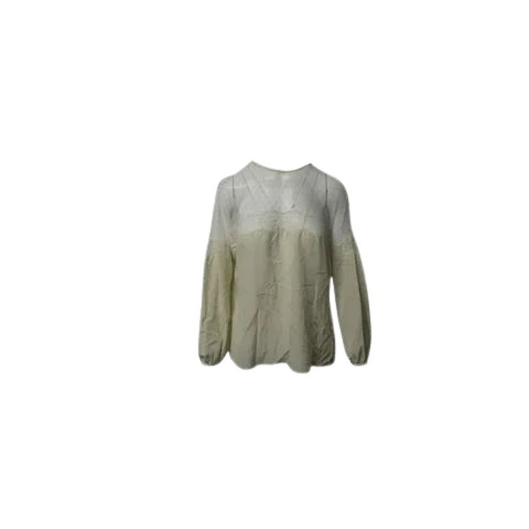 Pre-owned Silk tops Valentino Vintage