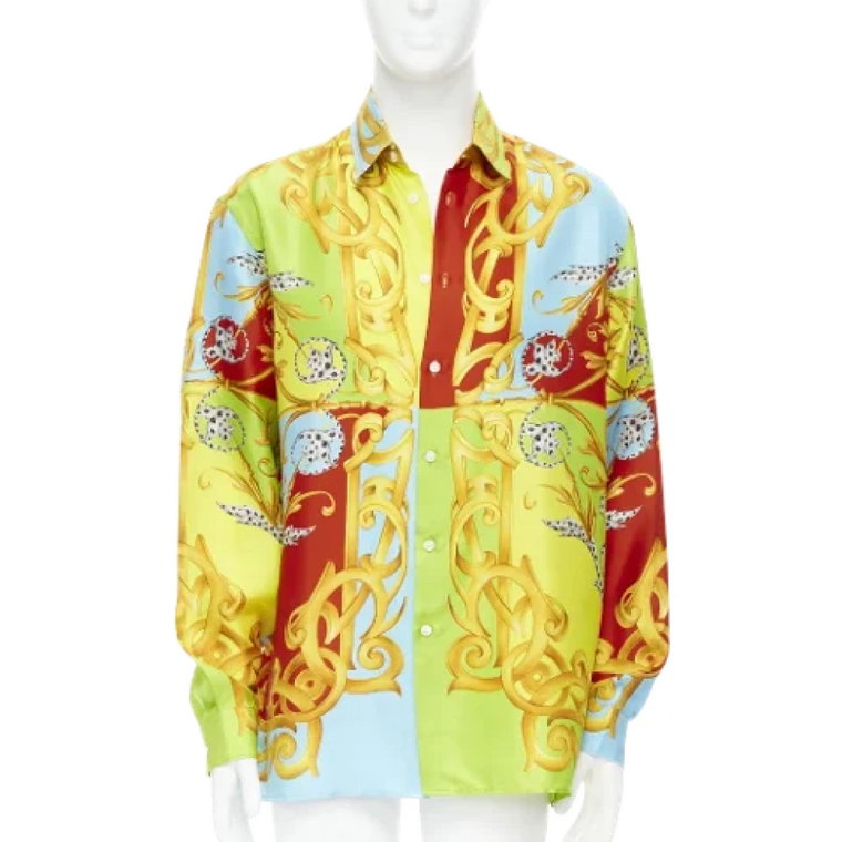 Pre-owned Silk tops Versace Pre-owned