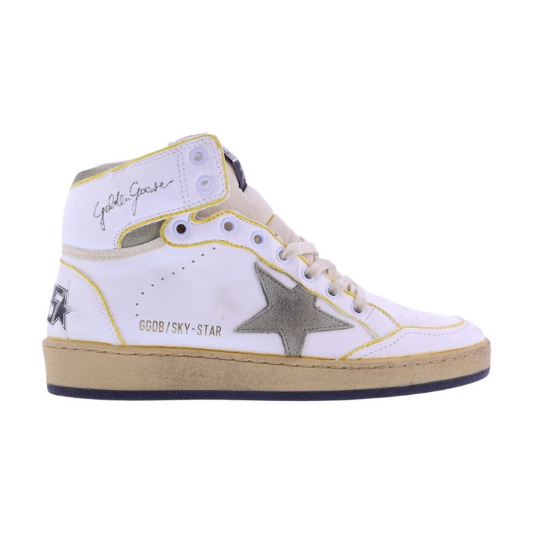 Sky Star Nappa Upper Suede Sta Sneakers Golden Goose