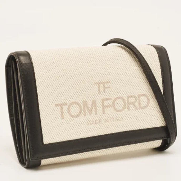 Pre-owned Canvas wallets Tom Ford Pre-owned