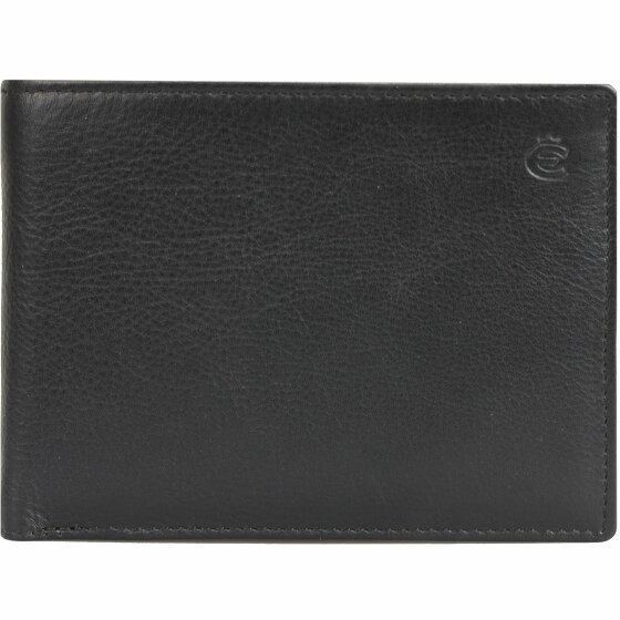 Esquire Eco Wallet III Leather 12 cm schwarz