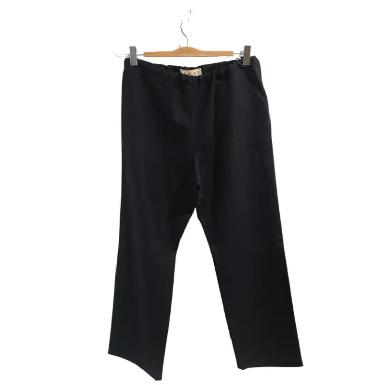 Pre-owned Wool bottoms Marni Pre-owned