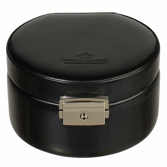 Windrose Merino Jewellery Box 12 cm schwarz