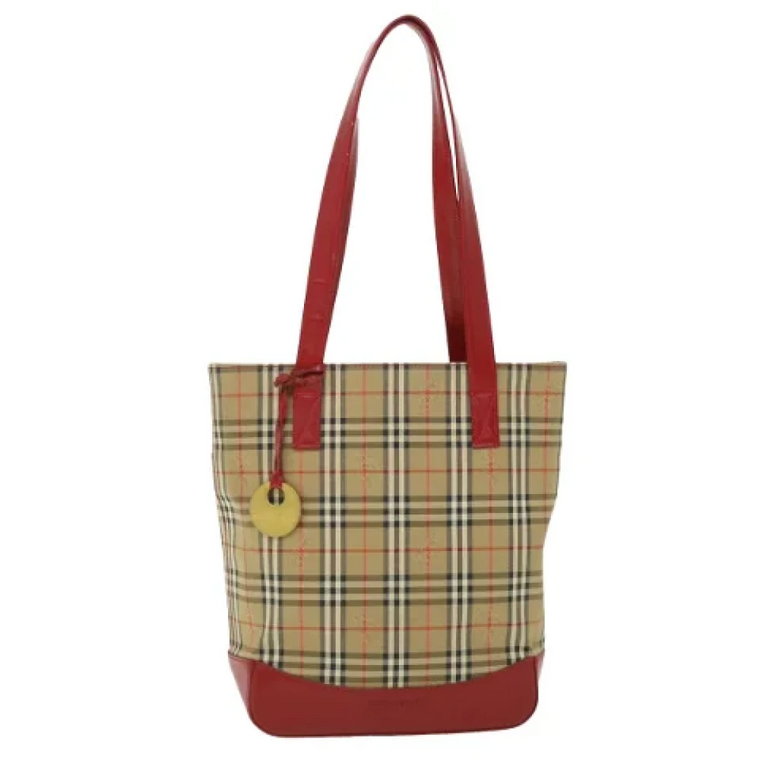 Pre-owned Canvas totes Burberry Vintage