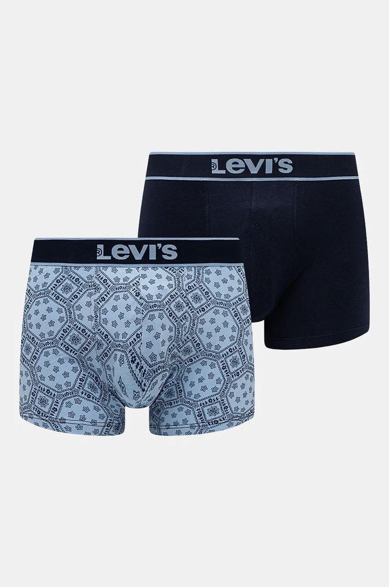 Levi's bokserki 2-pack męskie kolor granatowy 37149-1031