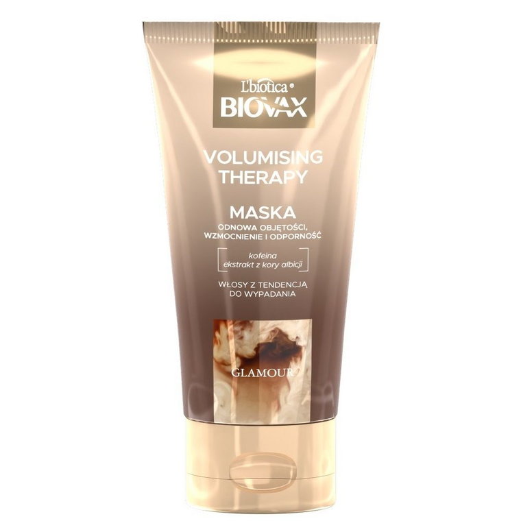 Biovax Glamour Volumizing Therapy Maska Wzmacniająca do włosów