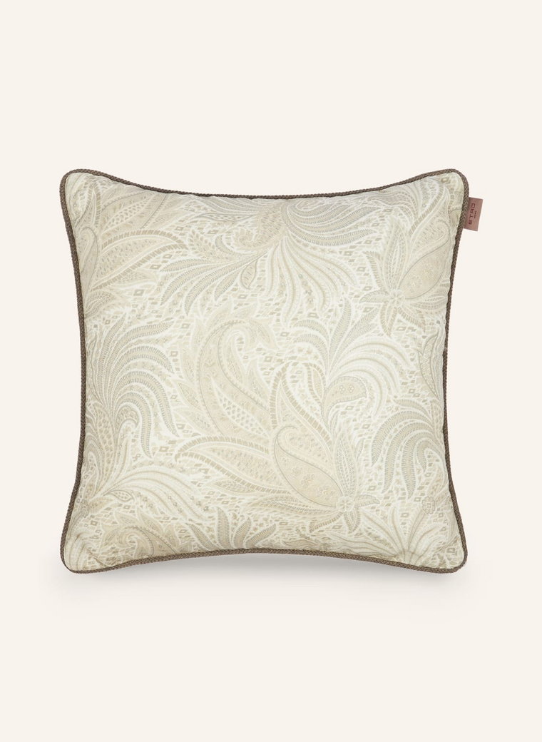 Etro Home Dekoracyjna Poduszka Z Lnu beige