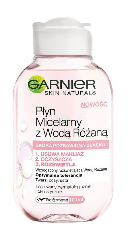 Garnier Skin Natural -  Płyn micelarny z wodą różaną 400ml
