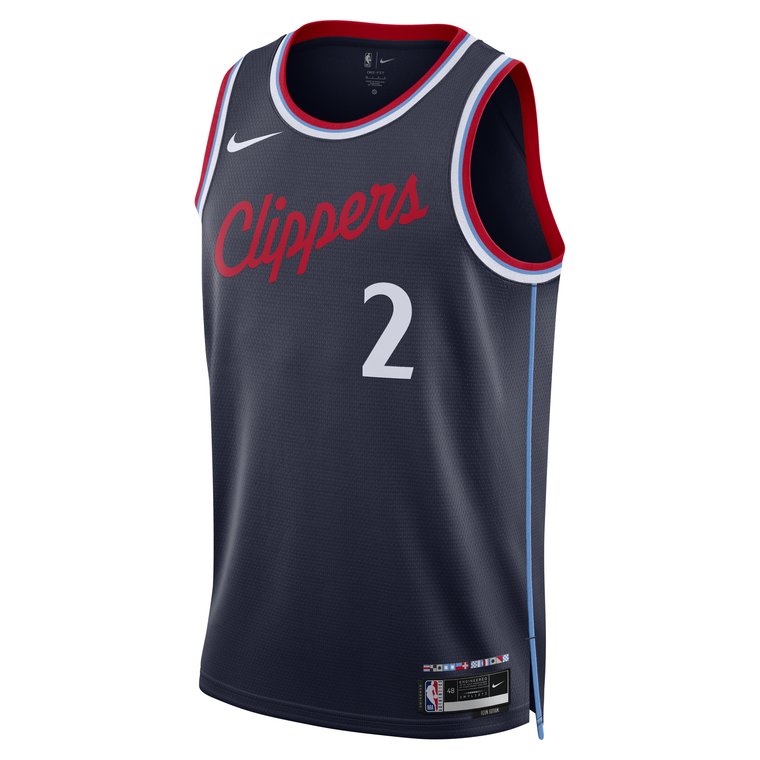 Koszulka męska Nike Dri-FIT NBA Kawhi Leonard LA Clippers Swingman Icon Edition 2024/25 - Niebieski