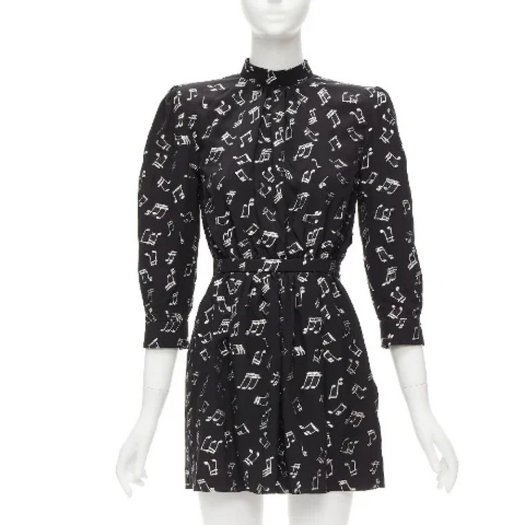 Pre-owned Silk dresses Yves Saint Laurent Vintage