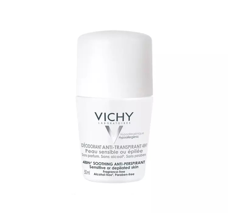 VICHY ANTYPERSPIRANT KOJĄCY DO SKÓRY WRAŻLIWEJ I PO DEPILACJI 50ML