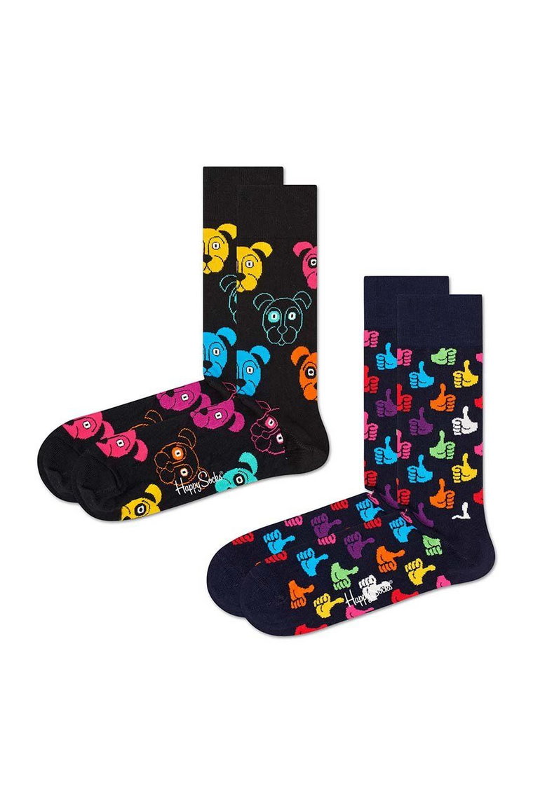 Happy Socks skarpetki 2-Pack męskie