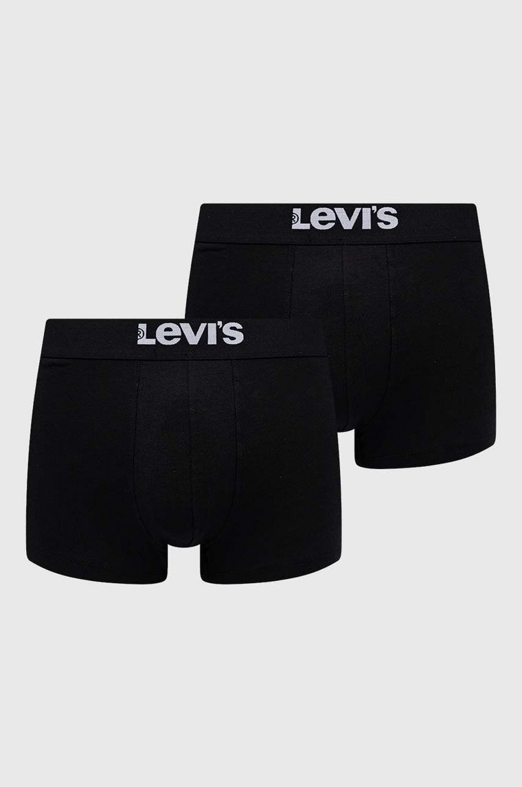 Levi's bokserki 2-pack męskie kolor czarny 37149.0805-001