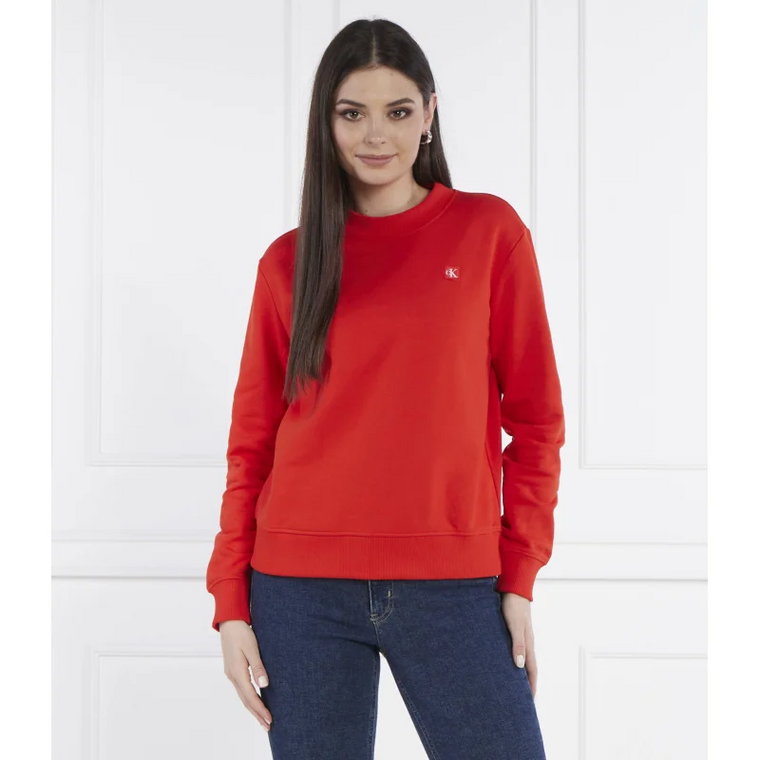 CALVIN KLEIN JEANS Bluza EMBRO BADGE | Regular Fit