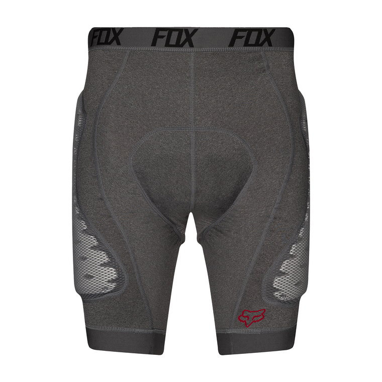 Spodenki rowerowe z ochraniaczami męskie Fox Racing Titan Race Short charcoal