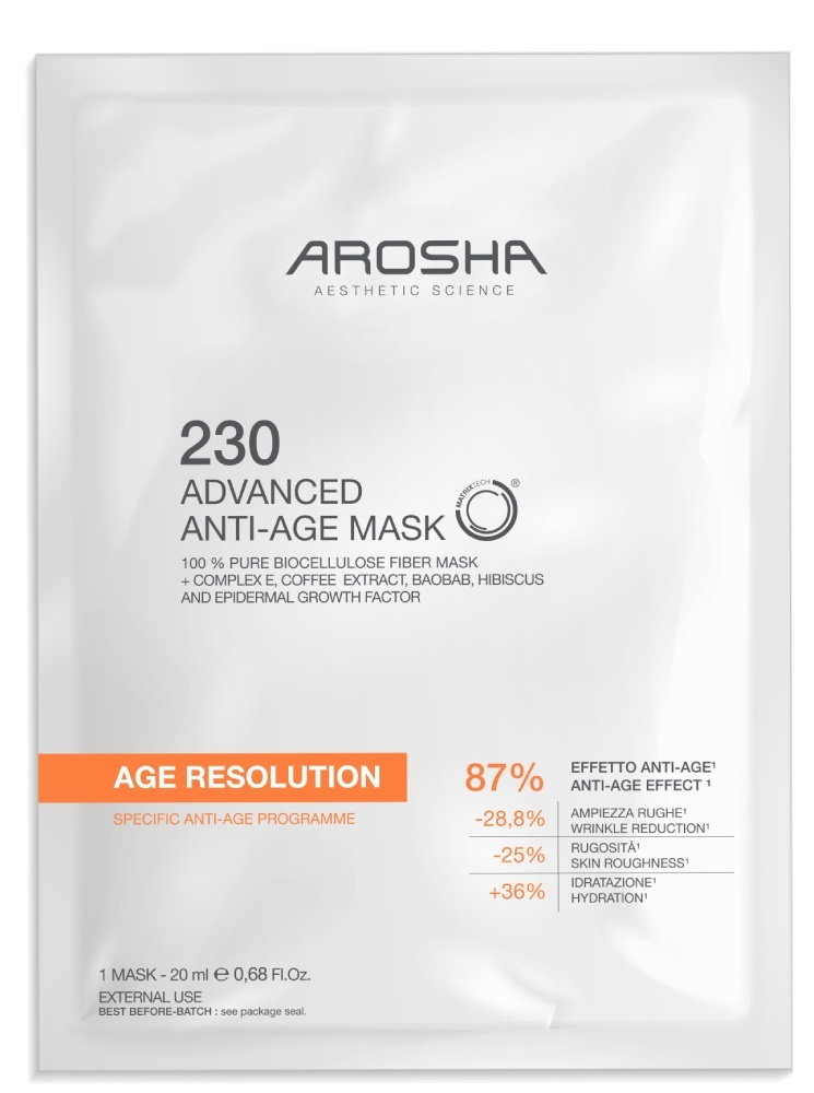 AROSHA Advanced Anti-Age Maski 3szt