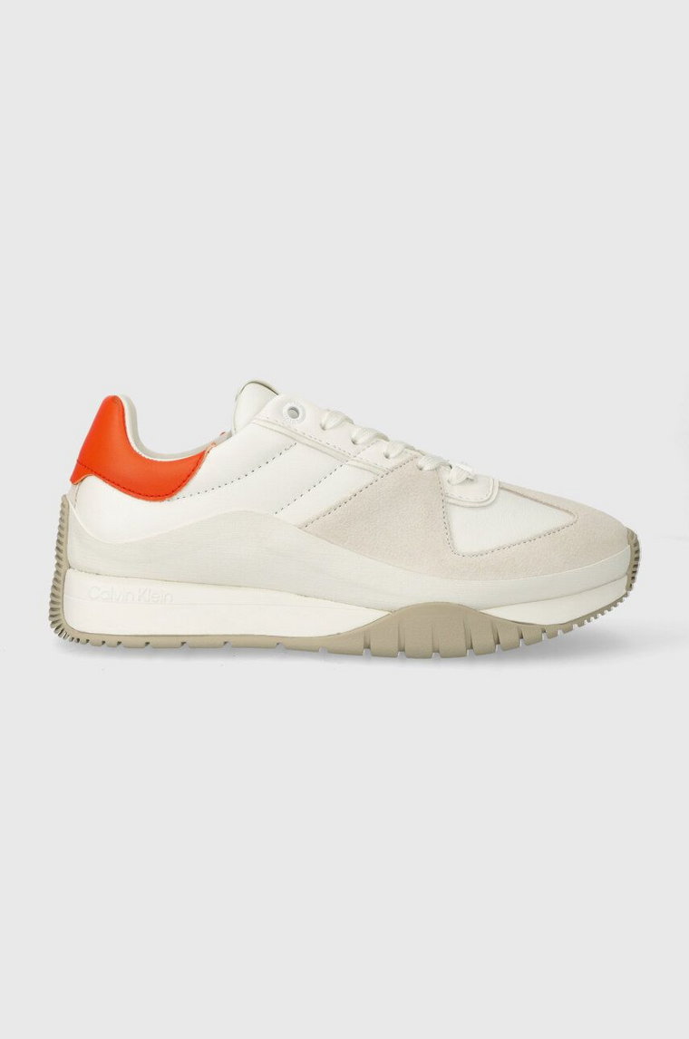 Calvin Klein sneakersy ORIGIN RUNNER kolor biały HW0HW01874