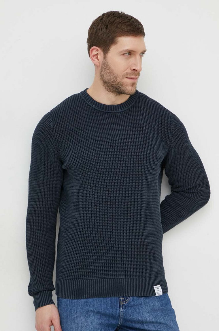 Pepe Jeans sweter bawełniany MAXWELL kolor granatowy PM702407