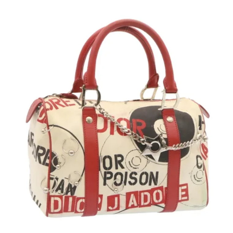 Pre-owned Canvas handbags Dior Vintage